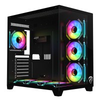 PC Power ICEBERG V3 Black 650W With PSU AND 7 FANS